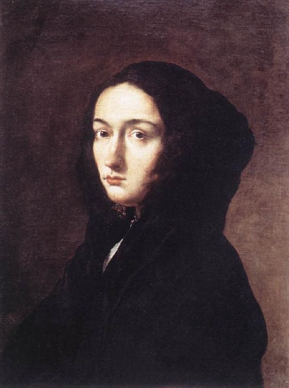 Portrait of the Artist's Wife Lucrezia af, ROSA, Salvator